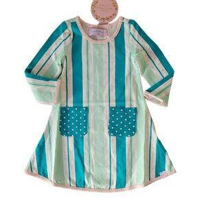 SweetHoney Striped Pocket Dress
